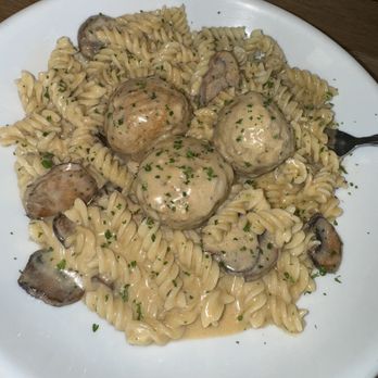 Olive Garden Italian Restaurant - Mushroom sauce on rotini with meatballs - Italian Near Me - Santee, California