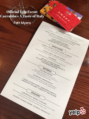 Menu photo 3 Carrabba's Italian Grill Ft. Myers, FL