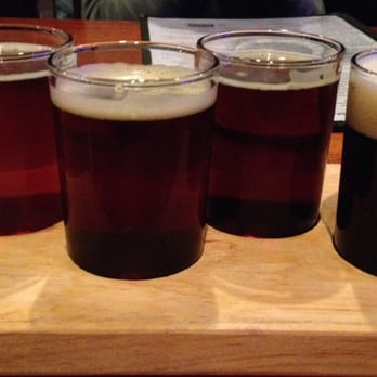 Crescent Moon Cafe - Big & Bold flight from Founders Brewing...all good!!! - American Near Me - Hickory, North Carolina