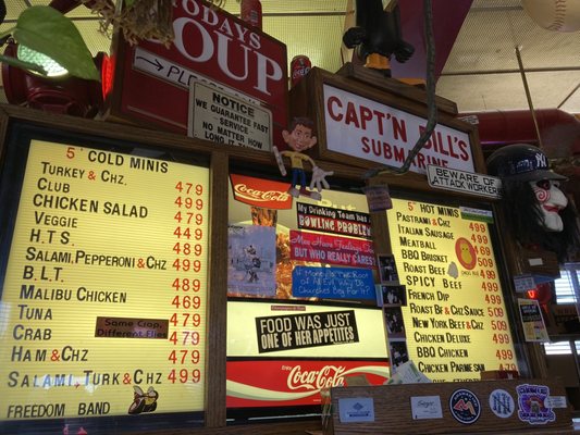 Menu photo 6 Captain Bill's Submarine Phoenix, AZ