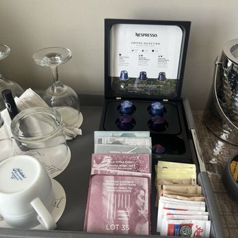 Fairmont Empress - Teas in room - Hotels Near Me - Victoria, British Columbia