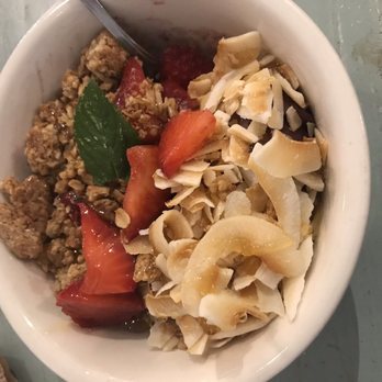 Simple Eats - Acai bowl. Lots of coconut and honey. - Breakfast & Brunch Near Me - Virginia Beach, Virginia Simple Eats - Acai bowl. Lots of coconut and honey. - Breakfast & Brunch Near Me - Virginia Beach, Virginia