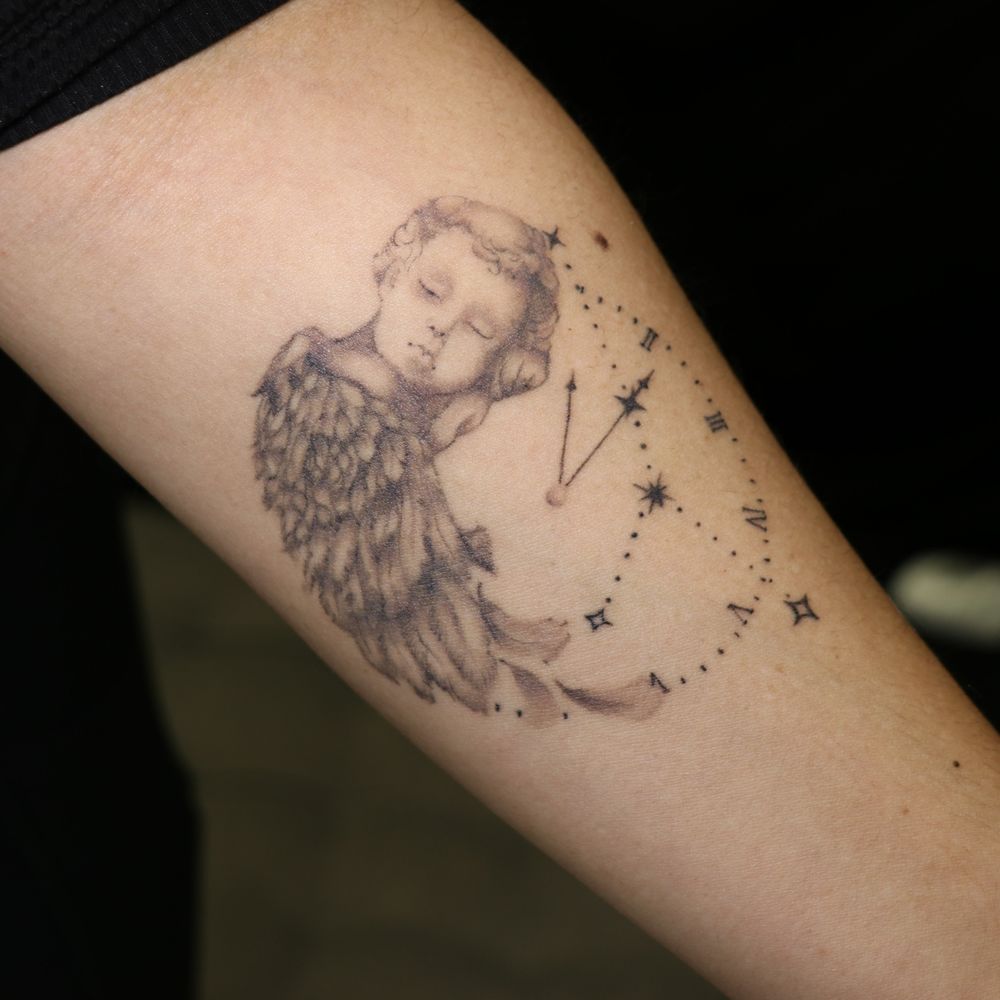 Religious Scene Tattoo • Tattoodo, image size:1000x1000