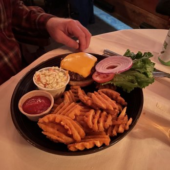Pinewood Supper Club - The 1/2 lb burger - Salad Near Me - Mosinee, Wisconsin Pinewood Supper Club - The 1/2 lb burger - Salad Near Me - Mosinee, Wisconsin
