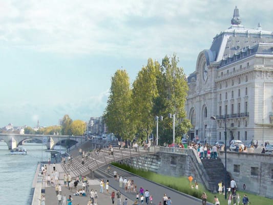Berges de Seine by null