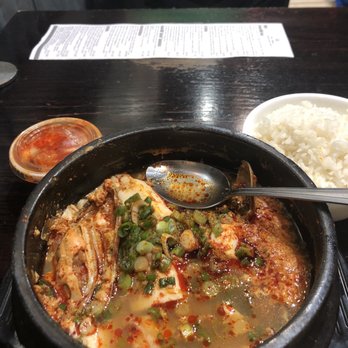 Del Seoul - Sundubu jjigae or Spicy Tofu Hotpot - Korean Near Me - Chicago, Illinois