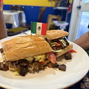 Frida Taqueria - My husbands Lengua Torta!!!! Don't skip on this one!!!! Maybe get one to go too - Tacos Near Me - Waipahu, Hawaii