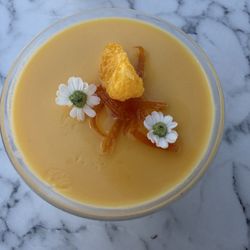 Orange creamsicle pudding, so good!