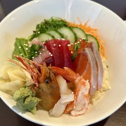 Chirashi Bowl, 12/7/2024 Chirashi Bowl, 12/7/2024