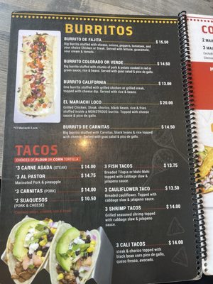 Menu photo 5 El Mariachi Zion Crossroads, VA