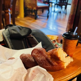 Alice Jules Coffee House - Not sure what it was, but it was delicious and not overly sweet like a lot of pastries can be. - Coffee & Tea Near Me - Monroe, North Carolina