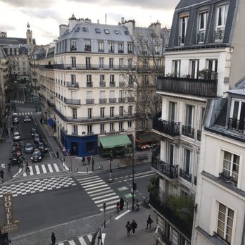 Hôtel Abbatial - View from our room - Hotels Near Me - Paris, 75 Hôtel Abbatial - View from our room - Hotels Near Me - Paris, 75