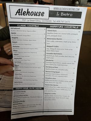 Menu photo 6 Alehouse & Bistro Gilroy, CA Menu photo 6 Alehouse & Bistro Gilroy, CA