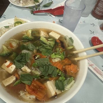 Pho Big Bear - Veggie pho with tofu - Chinese Near Me - Big Bear Lake, California