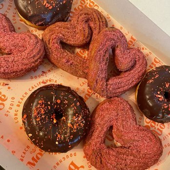 Moonbridge Doughnut Studio - a box of doughnuts - Donuts Near Me - Long Beach, California Moonbridge Doughnut Studio - a box of doughnuts - Donuts Near Me - Long Beach, California