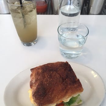Dimes - breakfast sandwich And kafil basil lemede - New American Near Me - New York, New York