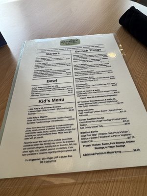 Menu photo 4 Ruby’s Good Shoes Denver, CO