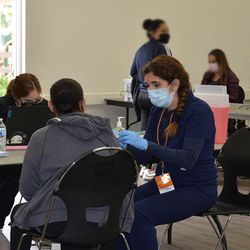 Involved with the city of Paramount in administering Covid-19 Vaccinations.