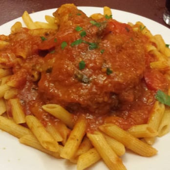 Dominick's Restaurant - Stuffed Pork with Penne Pasta - Italian Near Me - Bronx, New York