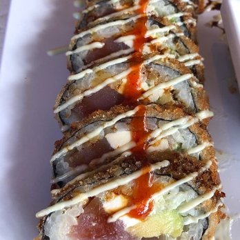 U-Tiki Beach - Spicy #1 Ahi Tuna Roll - Seafood Near Me - Jupiter, Florida U-Tiki Beach - Spicy #1 Ahi Tuna Roll - Seafood Near Me - Jupiter, Florida