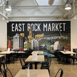 Ground Up Coffee - Indoor Market Hall seating