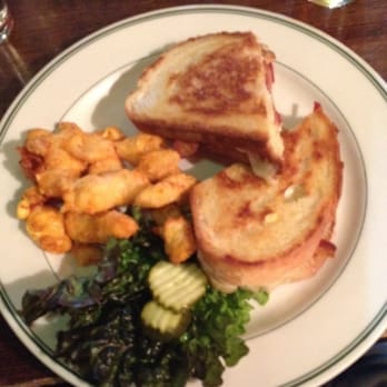 The Old Fashioned - No. 37 grilled chicken breast with bacon, cheese, mustard and cheese curds on the side. - American Near Me - Madison, Wisconsin The Old Fashioned - No. 37 grilled chicken breast with bacon, cheese, mustard and cheese curds on the side. - American Near Me - Madison, Wisconsin