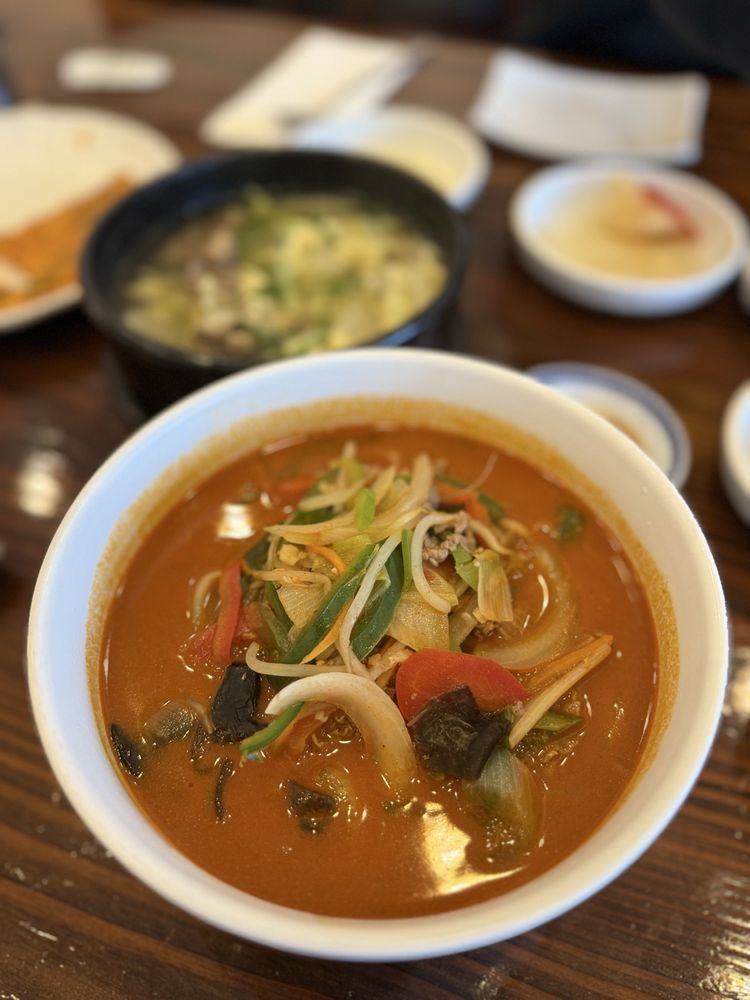 Food from DAWA Korean Restaurant