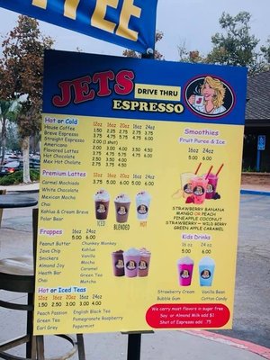 Menu photo 2 J.E.T.S. Espresso Bonita, CA Menu photo 2 J.E.T.S. Espresso Bonita, CA