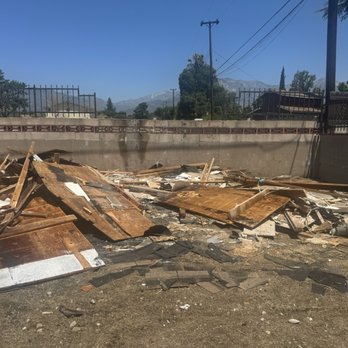 Ramirez Junk Removal and Hauling - Demolition of a shed - Junk Removal & Hauling Near Me - Ontario, California