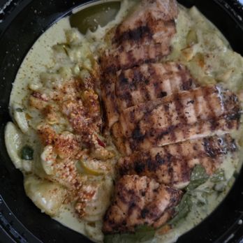 Grackle - Creamy Serrano Orecchiette pasta with grilled chicken added - Cocktail Bars Near Me - Maple Grove, Minnesota Grackle - Creamy Serrano Orecchiette pasta with grilled chicken added - Cocktail Bars Near Me - Maple Grove, Minnesota