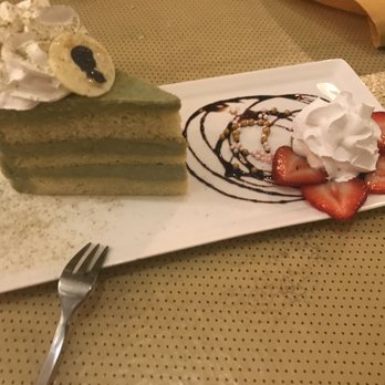 Sisters Thai - Matcha cake - Thai Near Me - Fairfax, Virginia Sisters Thai - Matcha cake - Thai Near Me - Fairfax, Virginia