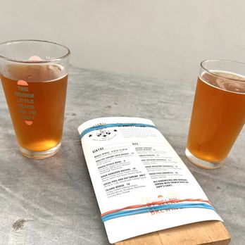 Revelry Brewing - House lagers and menu from bar next door. - Breweries Near Me - Folly Beach, South Carolina Revelry Brewing - House lagers and menu from bar next door. - Breweries Near Me - Folly Beach, South Carolina