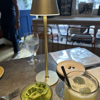 Mr. Capri - Celery juice cocktail, espresso martini,& arugula juice cocktail - Italian Near Me - New York, New York