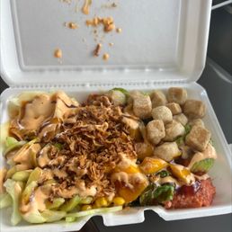 Build Your Own 3 Protein Large Poke Bowl Build Your Own 3 Protein Large Poke Bowl