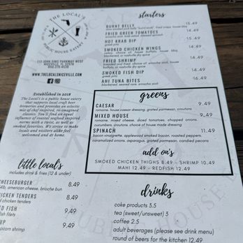 The Local's  Eatery - Gastropubs Near Me - Niceville, Florida