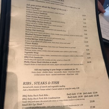 Manchester's Grill - Great choices on the menu. - Pizza Near Me - Raleigh, North Carolina Manchester's Grill - Great choices on the menu. - Pizza Near Me - Raleigh, North Carolina