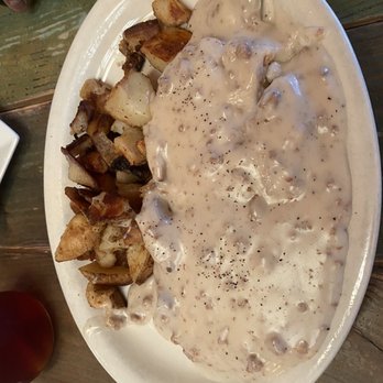 Barn 34 - Sausage gravy and home fries - Bars Near Me - Ocean City, Maryland