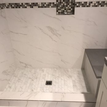 Classic Carpet & Tile - They did full float and all...not backer boards. Matched the seat to the sink counters. - Carpeting Near Me - Whittier, California Classic Carpet & Tile - They did full float and all...not backer boards. Matched the seat to the sink counters. - Carpeting Near Me - Whittier, California