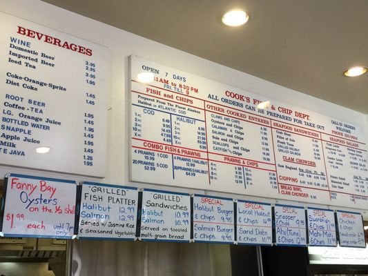 Menu photo 7 Cook's Seafood Menlo Park, CA