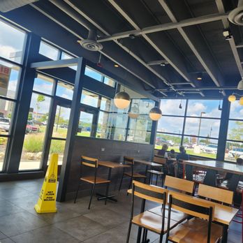 Wendy's - empty tables and chairs in a restaurant - Burgers Near Me - New Albany, Ohio Wendy's - empty tables and chairs in a restaurant - Burgers Near Me - New Albany, Ohio