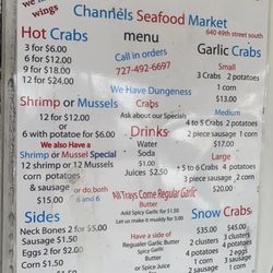 Wild Cajun Blue Crab & Shrimp - Menu