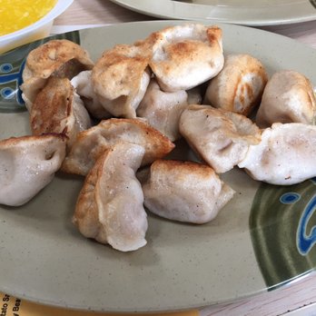 New Lan Zhou Noodle - Pan fried cabbage pork dumplings - Chinese Near Me - Chamblee, Georgia