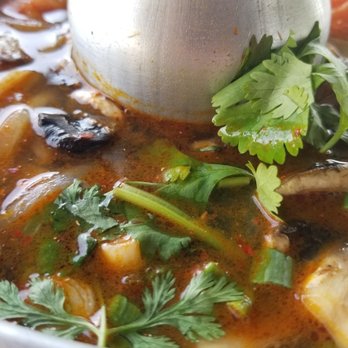 Thai Lada - Tom Yum Soup (Large with Rice) - Thai Near Me - Austin, Texas