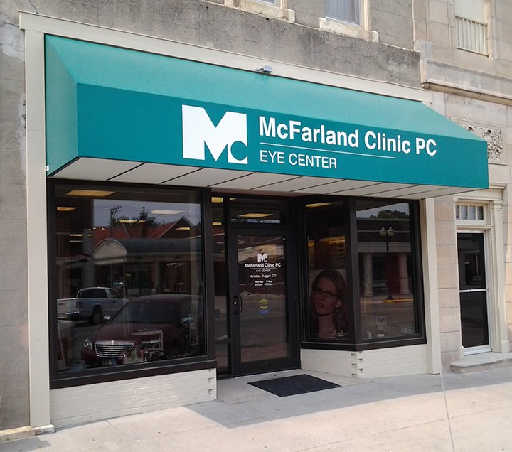 MCFARLAND EYE CENTER 1018 6th St, Nevada, Iowa Optometrists Phone
