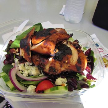 J T's Seafood - Cape Cod Salad with burnt chicken. - Seafood Near Me - Brewster, Massachusetts