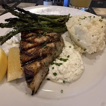 Jack's Place - Swordfish special! Mashed potatoes and asparagus sides - Cocktail Bars Near Me - Peace Dale, Rhode Island Jack's Place - Swordfish special! Mashed potatoes and asparagus sides - Cocktail Bars Near Me - Peace Dale, Rhode Island