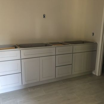 ZMC Cabinetry - Light gray vanity - Kitchen & Bath Near Me - Fremont, California ZMC Cabinetry - Light gray vanity - Kitchen & Bath Near Me - Fremont, California