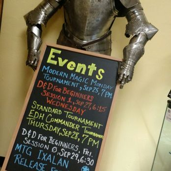 GameFace - We have daily and weekly events to give you a chance to learn a new game or compete at your favorite one. - Tabletop Games Near Me - Yukon, Oklahoma GameFace - We have daily and weekly events to give you a chance to learn a new game or compete at your favorite one. - Tabletop Games Near Me - Yukon, Oklahoma