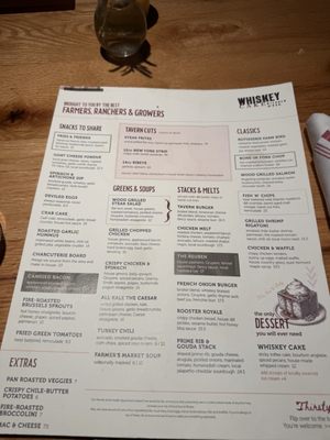 Menu photo 1 Whiskey Cake Irving, TX
