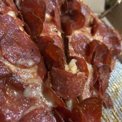Valuetina's Pizza - An XL Extra pepperoni Pizza
